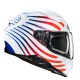 KASK HJC F71 ZEN WHITE/RED XS