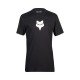 T-SHIRT FOX FOX HEAD BLACK S