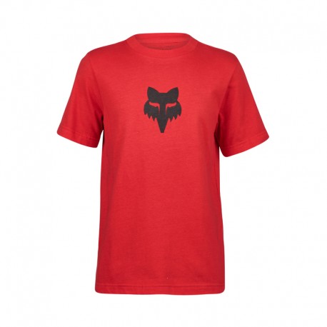 T-SHIRT FOX JUNIOR FOX LEGACY FLAME RED YM