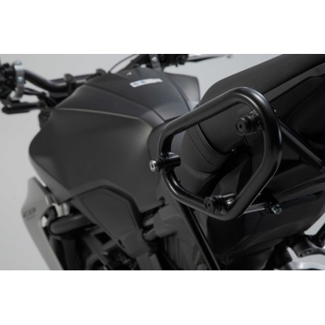 STELAŻ BOCZNY SLC LEWY SW-MOTECH HONDA CB300R (18-), BLACK