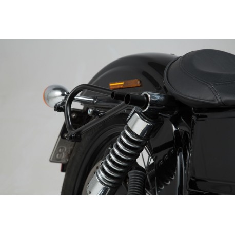 STELAŻ BOCZNY SLC PRAWY SW-MOTECH HARLEY DYNA MODELS (09-), BLACK