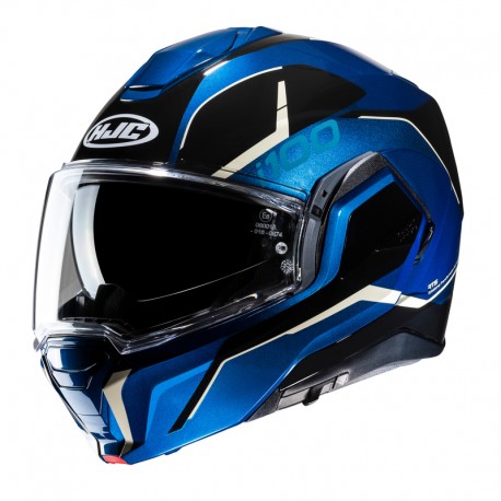 KASK HJC I100 LORIX BLACK/BLUE XS