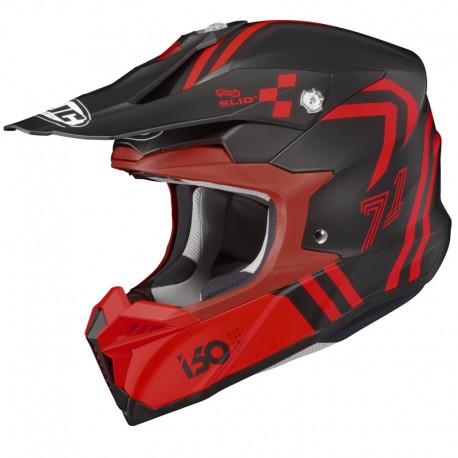 KASK HJC I50 HEX RED/BLACK XS