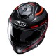 KASK HJC I71 FQ 20 BLACK/RED XXS