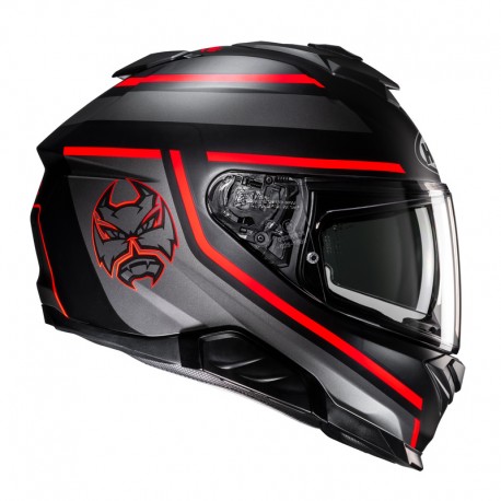 KASK HJC I71 FQ 20 BLACK/RED XXS