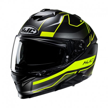 KASK HJC I71 IORIX BLACK/YELLOW XXS