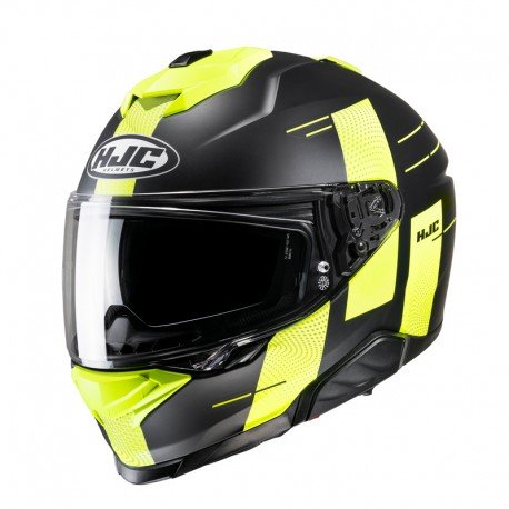 KASK HJC I71 PEKA BLACK/YELLOW XS