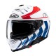 KASK HJC I71 SIMO WHITE/RED/BLUE XS