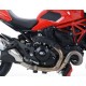 ZESTAW OSŁON SILNIKA RG RACING DUCATI MONSTER 1200(S), (2 CZĘŚCI) OSŁONA SPRZĘGŁA I POMPY WODY BLACK