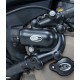 ZESTAW OSŁON SILNIKA RG RACING DUCATI MONSTER 1200(S), (2 CZĘŚCI) OSŁONA SPRZĘGŁA I POMPY WODY BLACK