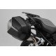 ZESTAW KUFRÓW BOCZNYCH AERO ABS I STELAŻY SW-MOTECH YAMAHA XJ6 (13-), BLACK 2X25L