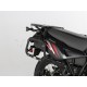 ZESTAW KUFRÓW BOCZNYCH TRAX ADV I STELAŻY SW-MOTECH KAWASAKI KLR 650 (08-), BLACK 45/37L