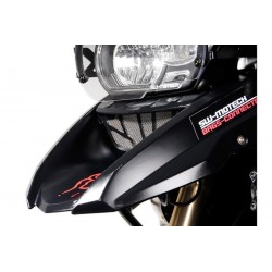 OSŁONA CHŁODNICY OLEJU SW-MOTECH BMW R 1200 GS / ADV. (08-13), BLACK/SILVER