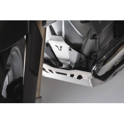 PRZEDŁUŻENIE OSŁONY SILNIKA SW-MOTECH BMW R1200 (13-), R1250 (18-), BLACK/SILVER