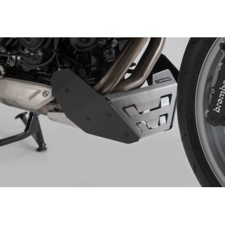 OSŁONA SILNIKA, PŁYTA POD SILNIK SW-MOTECH BMW F 900 R / XR (19-), BLACK/SILVER