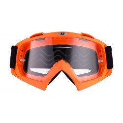 GOGLE IMX MUD ORANGE MATT - SZYBA CLEAR (1 SZYBA W ZESTAWIE)