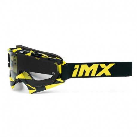 GOGLE IMX MUD GRAPHIC FLUO YELLOW GLOSS/BLACK - SZYBA CLEAR (1 SZYBA W ZESTAWIE)