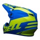 KASK BELL MX-9 MIPS DISRUPT MATTE CLASSIC BLUE/HI-VIZ YELLOW S