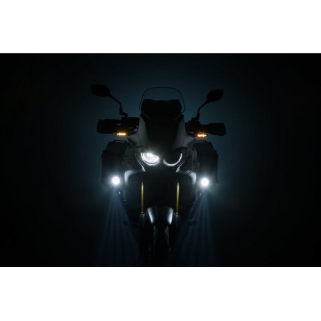 ZESTAW LAMP PRZECIWMGŁOWYCH EVO SW-MOTECH BMW F 750/850 GS (18-), BLACK