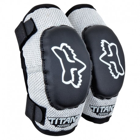 OCHRANIACZ ŁOKCI FOX JUNIOR PW-1 TITAN ELBOW BLACK/SILVER YM/L