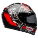 KASK BELL QUALIFIER DLX MIPS ISLE OF MAN RED/BLACK/WHITE S