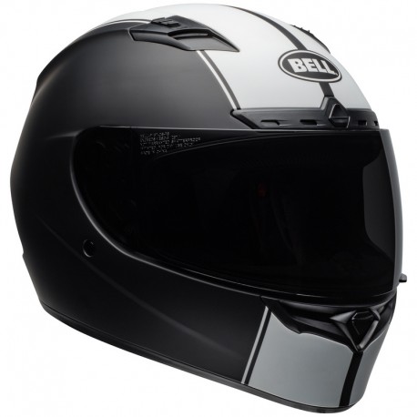 KASK BELL QUALIFIER DLX MIPS RALLY MATTE BLACK/WHITE M