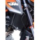 OSŁONA CHŁODNICY RG RACING KTM 1290 SUPER DUKE -19/SUPERDUKE GT 16- 19 BLACK