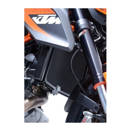 OSŁONA CHŁODNICY RG RACING KTM 1290 SUPER DUKE -19/SUPERDUKE GT 16- 19 BLACK