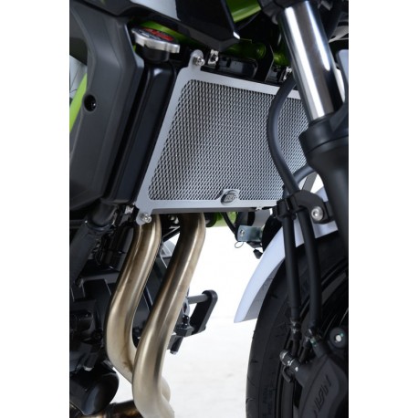 OSŁONA CHŁODNICY RG RACING KAWASAKI Z650RS 22-, Z650 17-, NINJA 650 17- TITANIUM