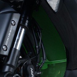 OSŁONA CHŁODNICY RG RACING KAWASAKI ZX636 19- GREEN