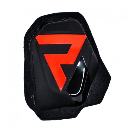 SLIDERY KOLAN REBELHORN (NA RZEPY) BLACK/FLO RED