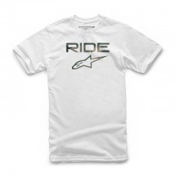 T-SHIRT ALPINESTARS RIDE 2.0 CAMO WHITE M