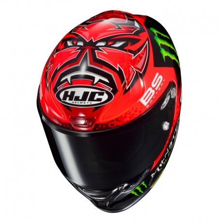 KASK HJC RPHA1 QUARTARARO BLACK/RED XXS