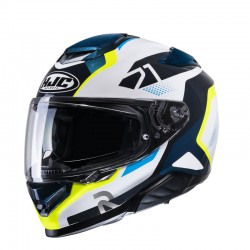 KASK HJC RPHA71 HAPEL BLUE/YELLOW XS