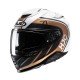 KASK HJC RPHA71 MAPOS WHITE/BRONZE XS