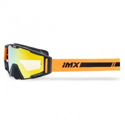 GOGLE IMX SAND BLACK MATT/ORANGE - SZYBA ORANGE IRIDIUM + CLEAR (2 SZYBY W ZESTAWIE)