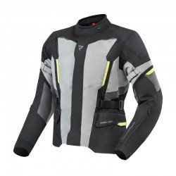 KURTKA TEKSTYLNA REBELHORN SCOUT BLACK/GREY/FLUO YELLOW