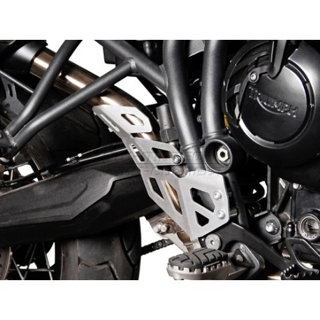 OSŁONA PIĘTY NA PRAWĄ STRONĘ SW-MOTECH TRIUMPH TIGER 800 MODELS (10-), SILVER