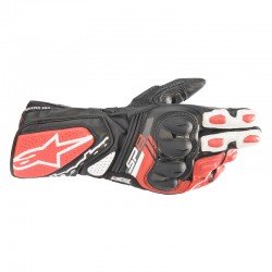 RĘKAWICE ALPINESTARS SP-8 V3 BLACK/WHITE/BRIGHT RED S