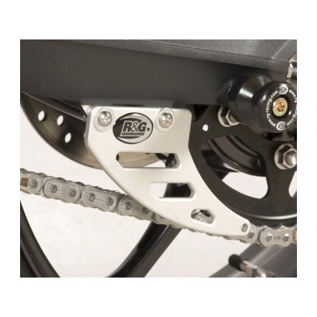 OSŁONA ŁAŃCUCHA RG RACING TRIUMPH STREET TRIPLE [R] 13-16/STREET TRIPLE RX/675 DAYTONA 13- SILVER