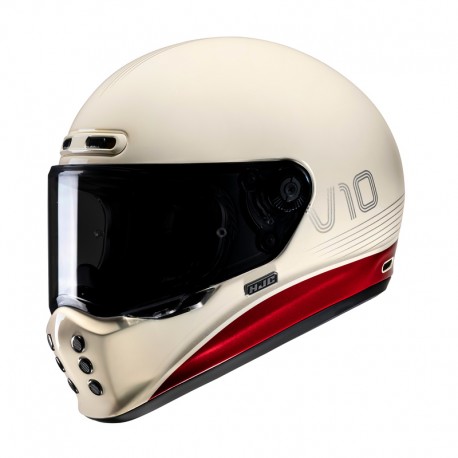 KASK HJC V10 TAMI WHITE/RED XS