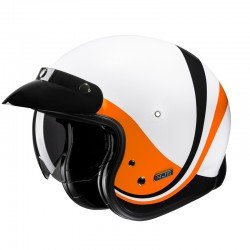 KASK HJC V31 EMGO WHITE/ORANGE XS