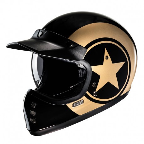 KASK HJC V60 NYX BLACK/GOLD XS