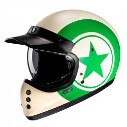 KASK HJC V60 NYX WHITE/GREEN