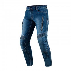 SPODNIE JEANS REBELHORN VANDAL DENIM WASHED BLUE W28L32