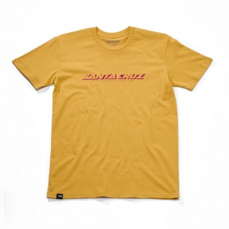 T-SHIRT SANTA CRUZ WARDEN MUSTARD L