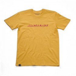 T-SHIRT SANTA CRUZ WARDEN MUSTARD XXL