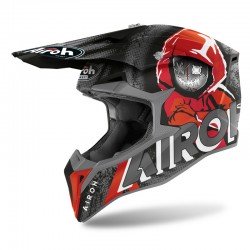 KASK AIROH WRAAP ALIEN RED MATT XS