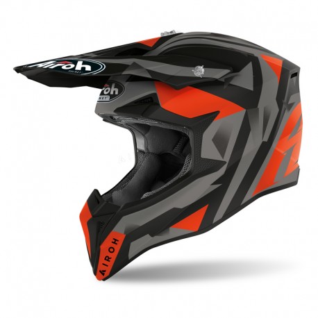 KASK AIROH WRAAP SEQUEL ORANGE MATT XS