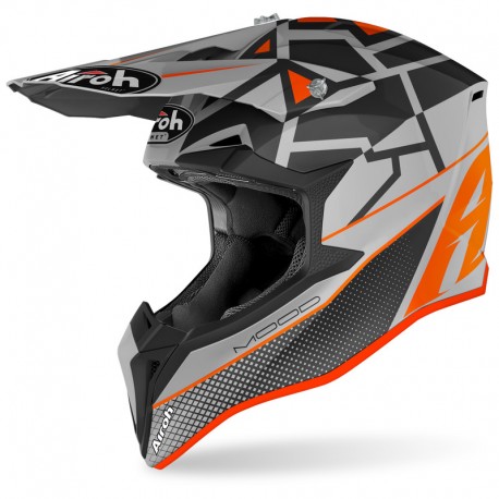 KASK AIROH JUNIOR WRAAP MOOD ORANGE MATT YS